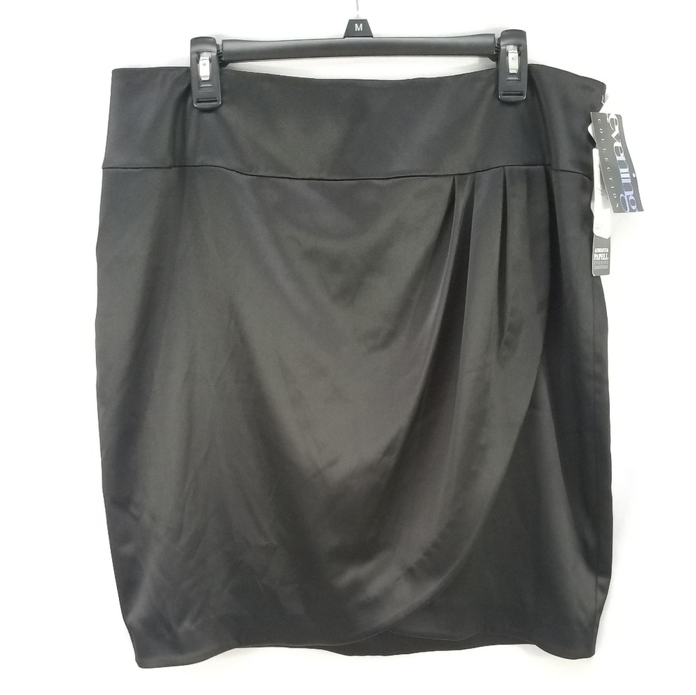 Adrianna Papell Evening Essentials Black Skirt 16